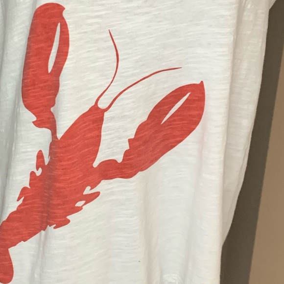 T-shirt with Lobster Print - Picture 2 of 3